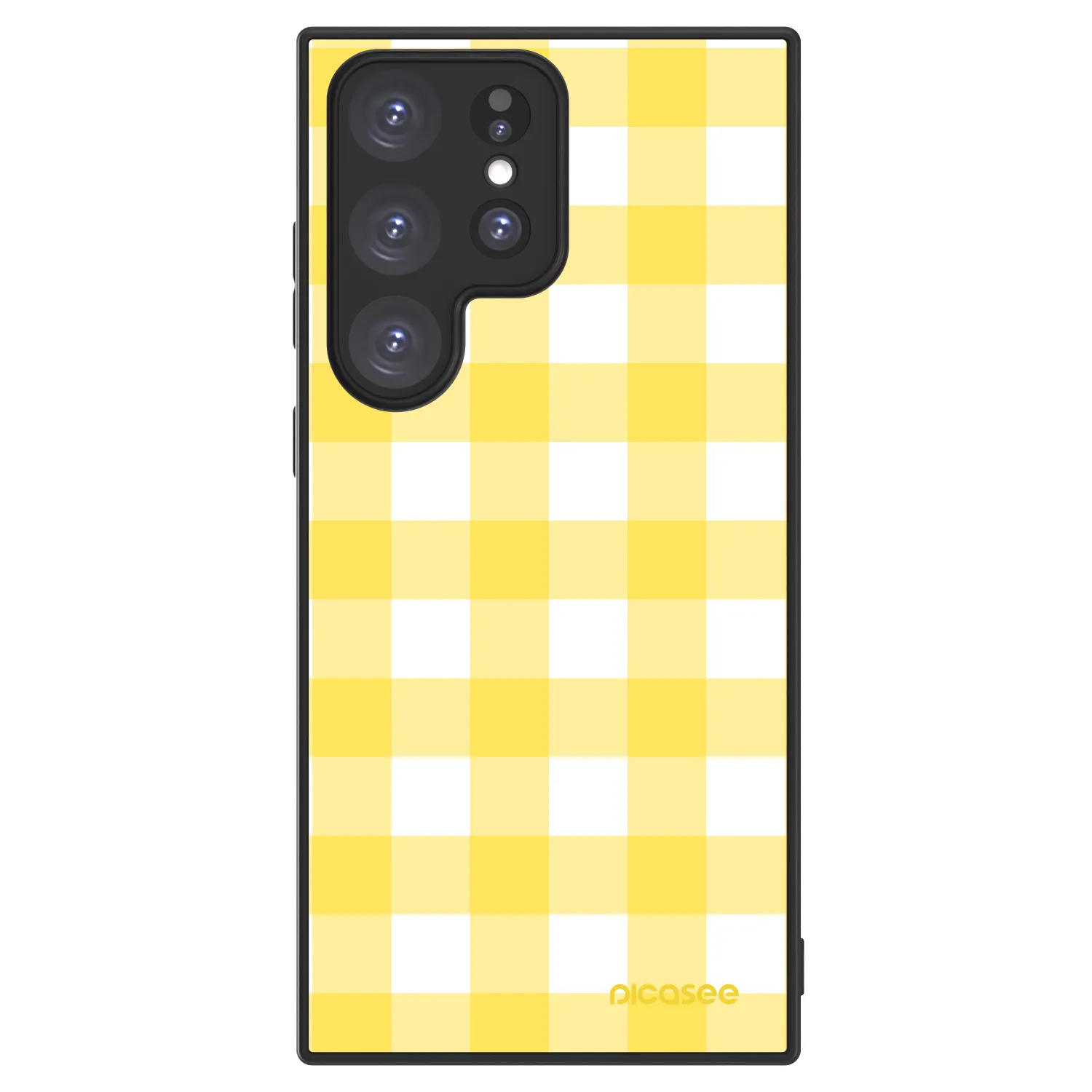 Picasee ULTIMATE CASE PowerShare Samsung Galaxy S23 Ultra 5G - készülékre - Gride lemon