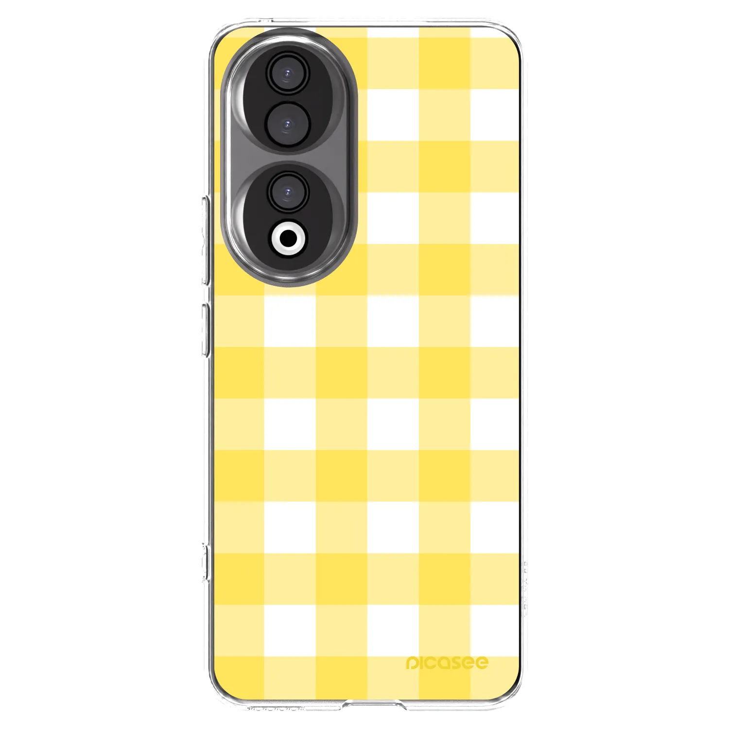Picasee átlátszó szilikon tok az alábbi mobiltelefonokra Honor 90 5G - Gride lemon