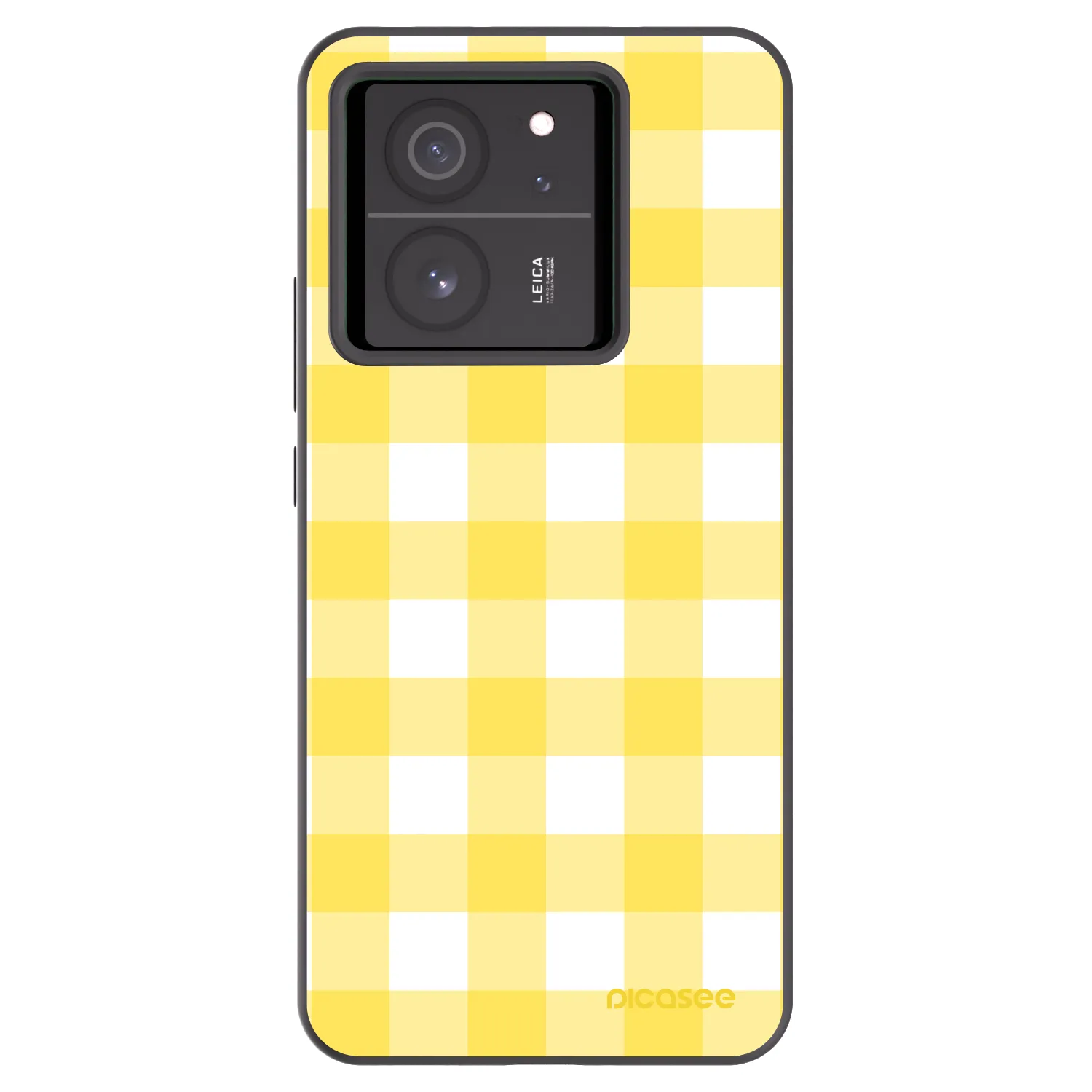 Picasee fekete szilikon tok az alábbi mobiltelefonokra Xiaomi 13T Pro - Gride lemon