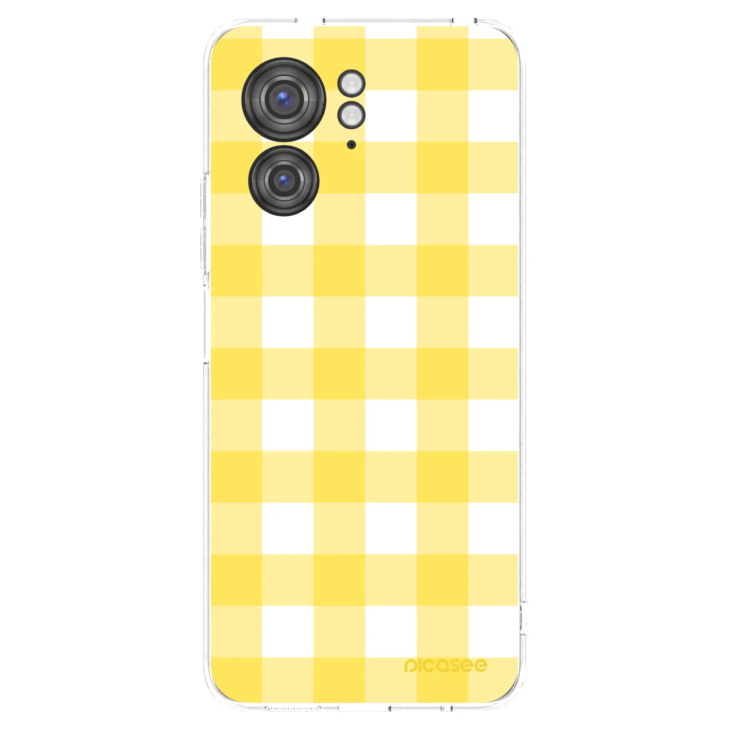 Picasee átlátszó szilikon tok az alábbi mobiltelefonokra Motorola Edge 40 - Gride lemon