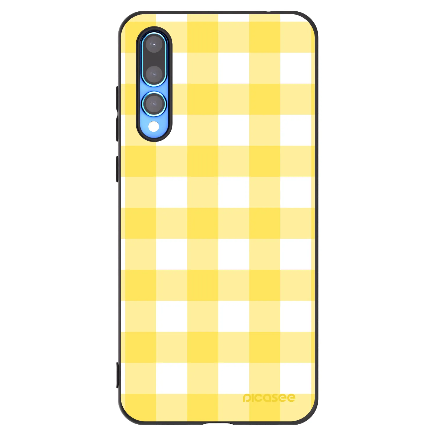 Picasee fekete szilikon tok az alábbi mobiltelefonokra Huawei P20 Pro - Gride lemon
