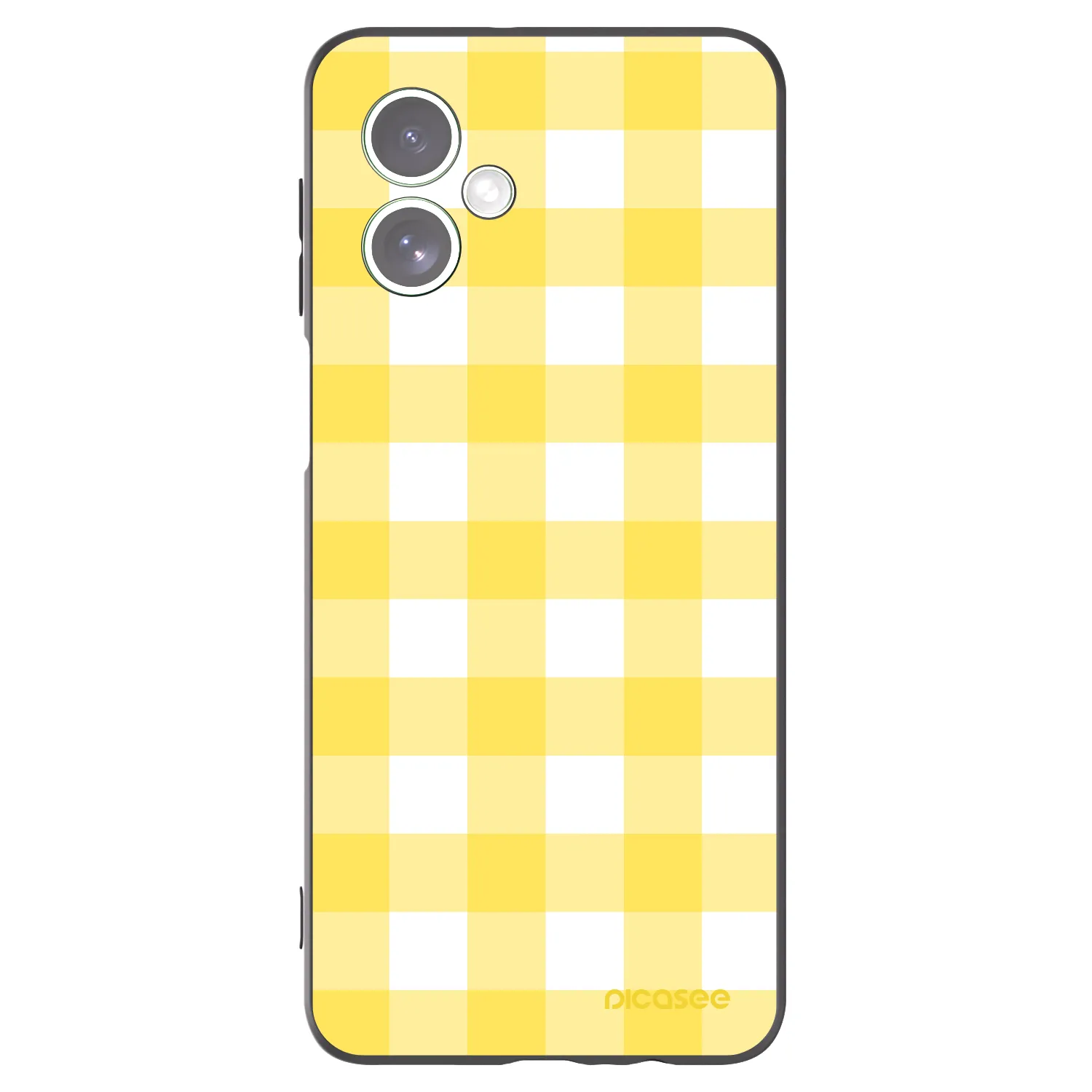 Picasee fekete szilikon tok az alábbi mobiltelefonokra Motorola Moto G54 5G - Gride lemon