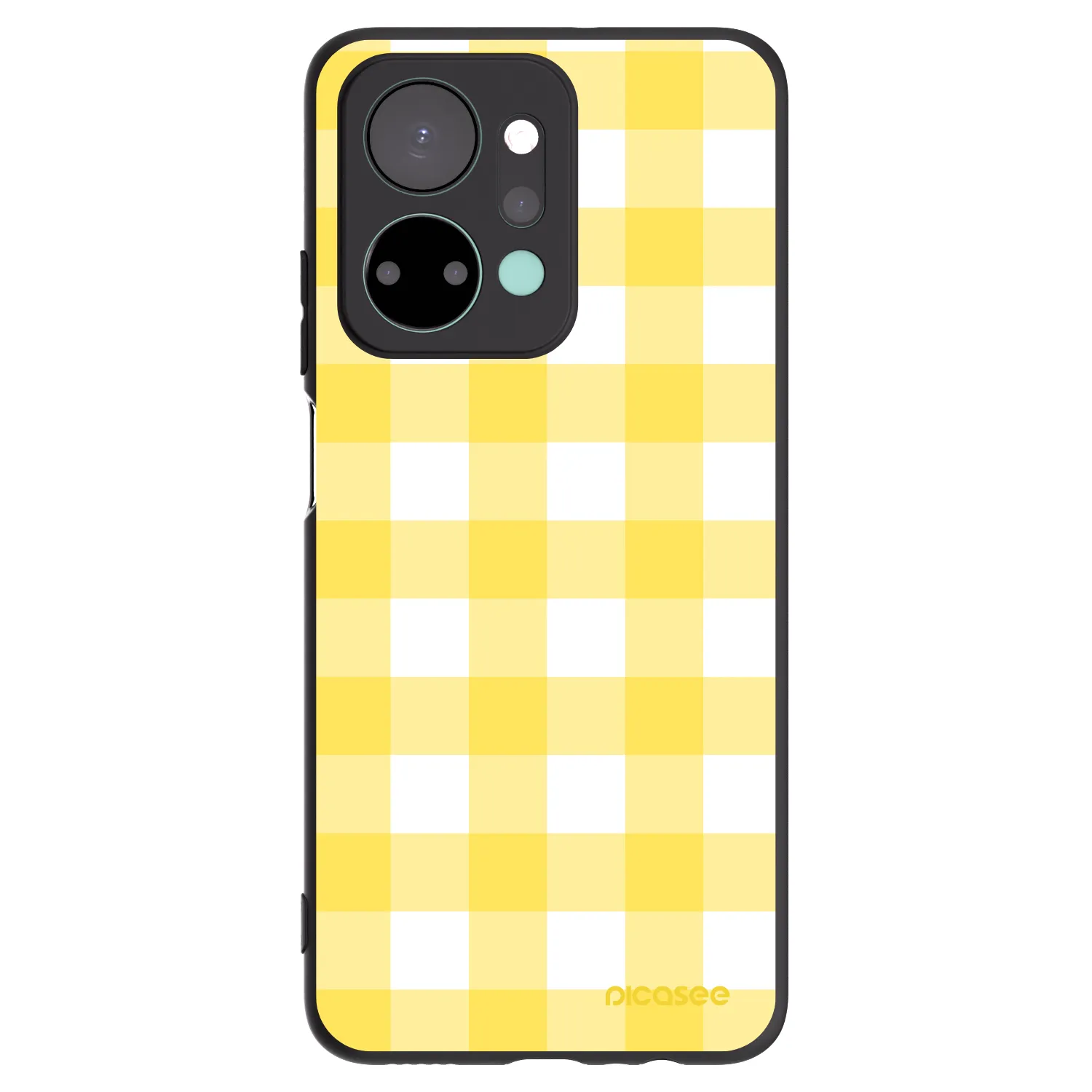 Picasee fekete szilikon tok az alábbi mobiltelefonokra Honor X7a - Gride lemon