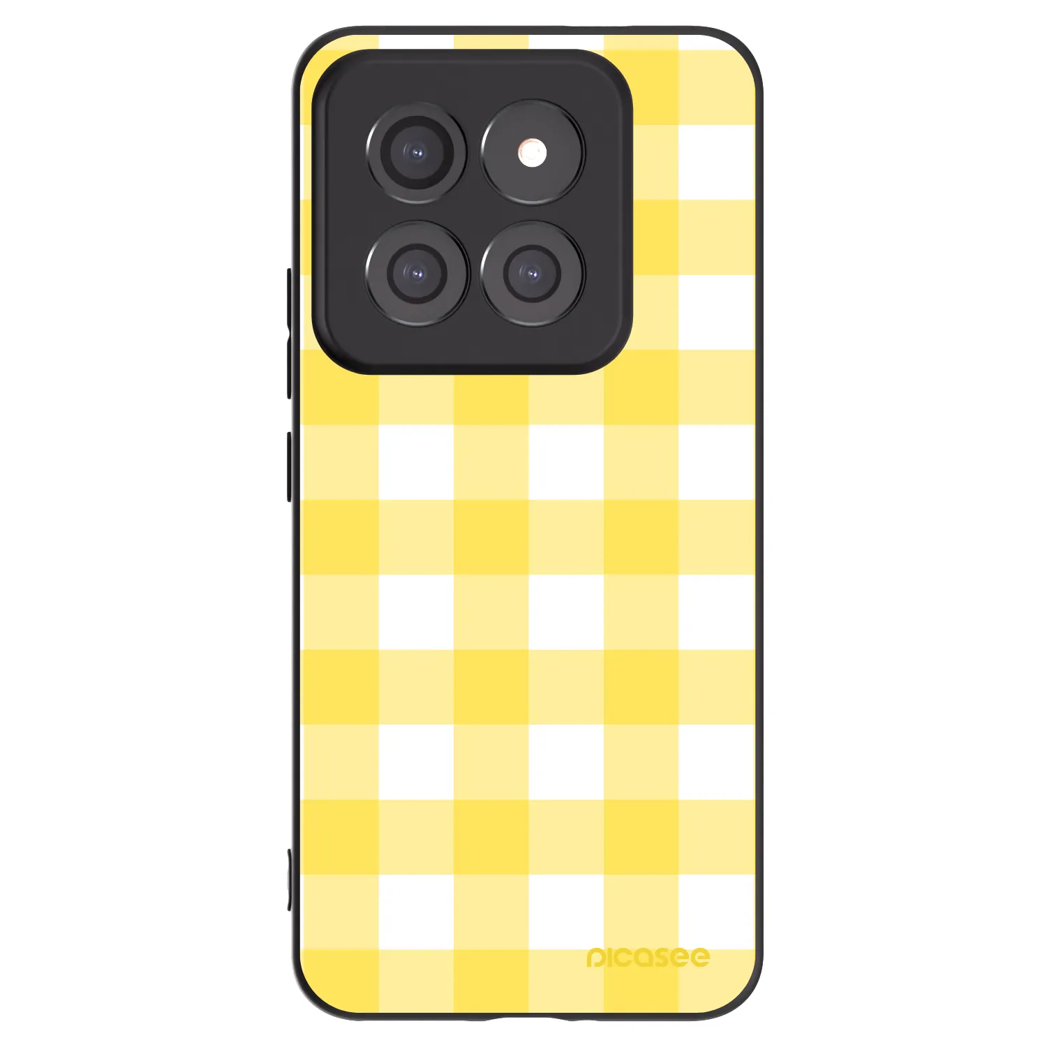 Picasee fekete szilikon tok az alábbi mobiltelefonokra Xiaomi 14 Pro - Gride lemon