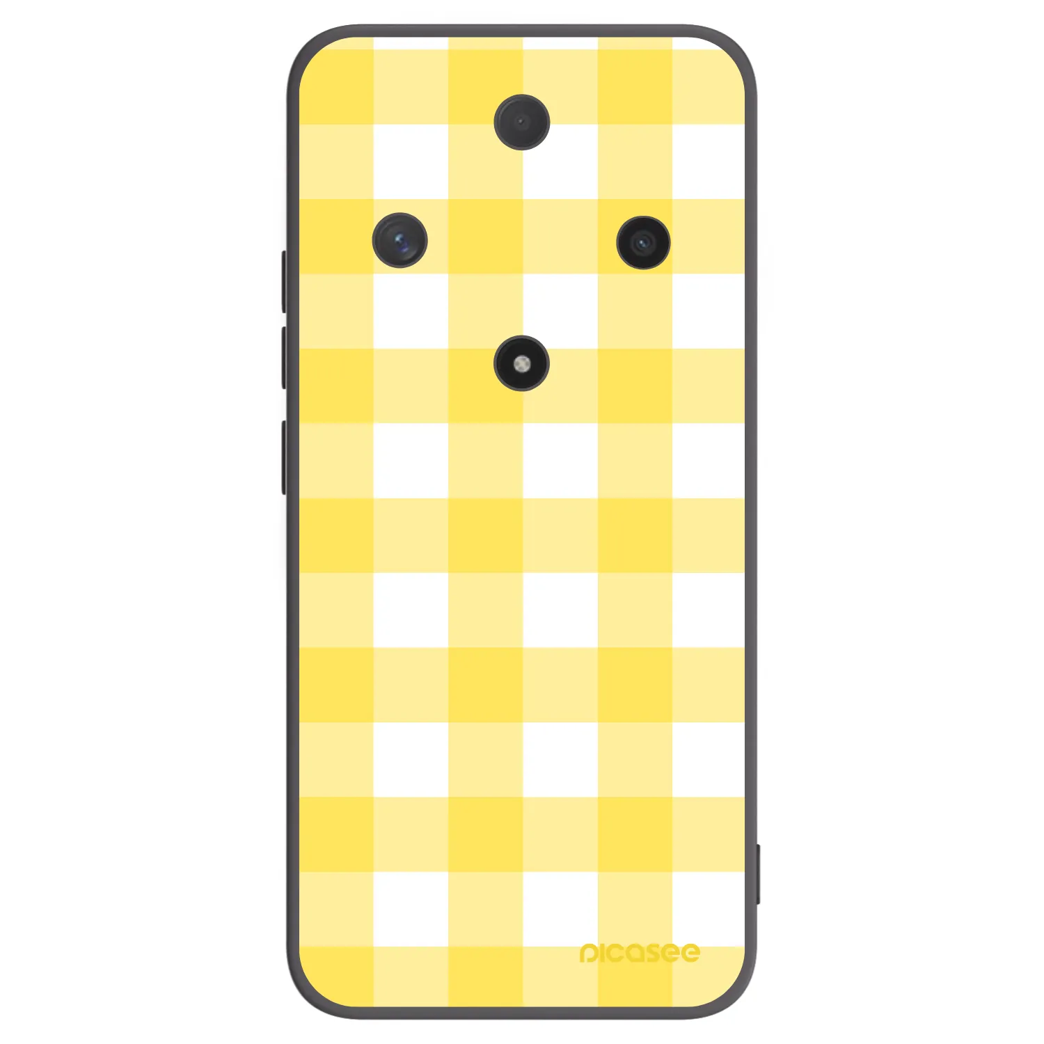 Picasee fekete szilikon tok az alábbi mobiltelefonokra Honor Magic6 Lite 5G - Gride lemon