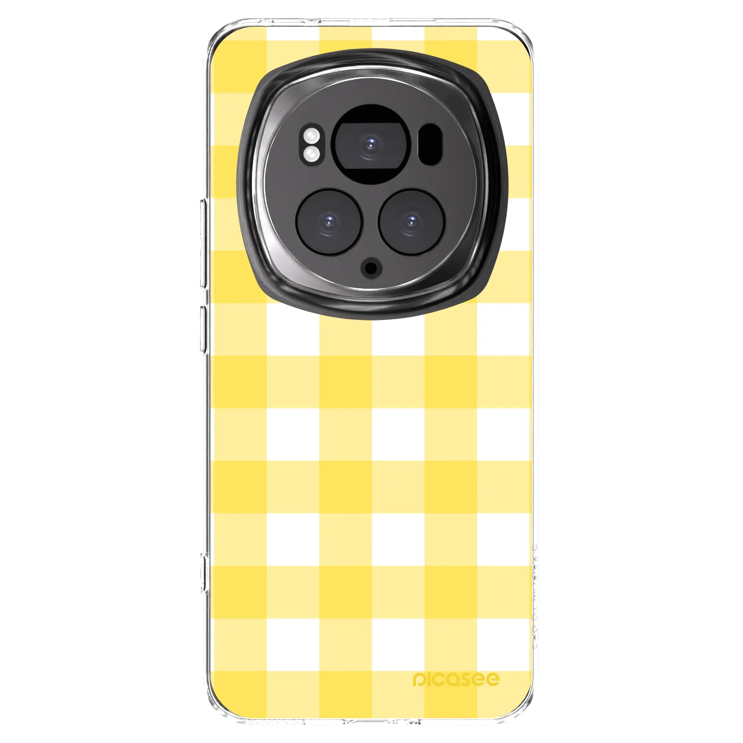 Picasee átlátszó szilikon tok az alábbi mobiltelefonokra Honor Magic6 Pro - Gride lemon