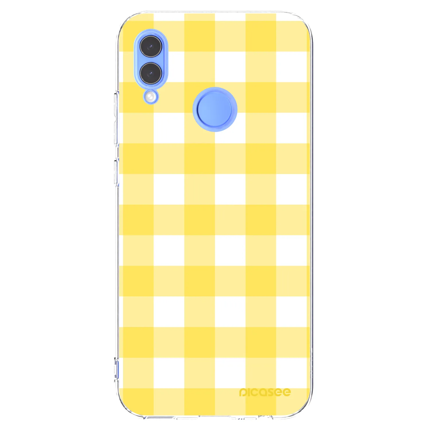 Picasee átlátszó szilikon tok az alábbi mobiltelefonokra Honor 10 Lite - Gride lemon