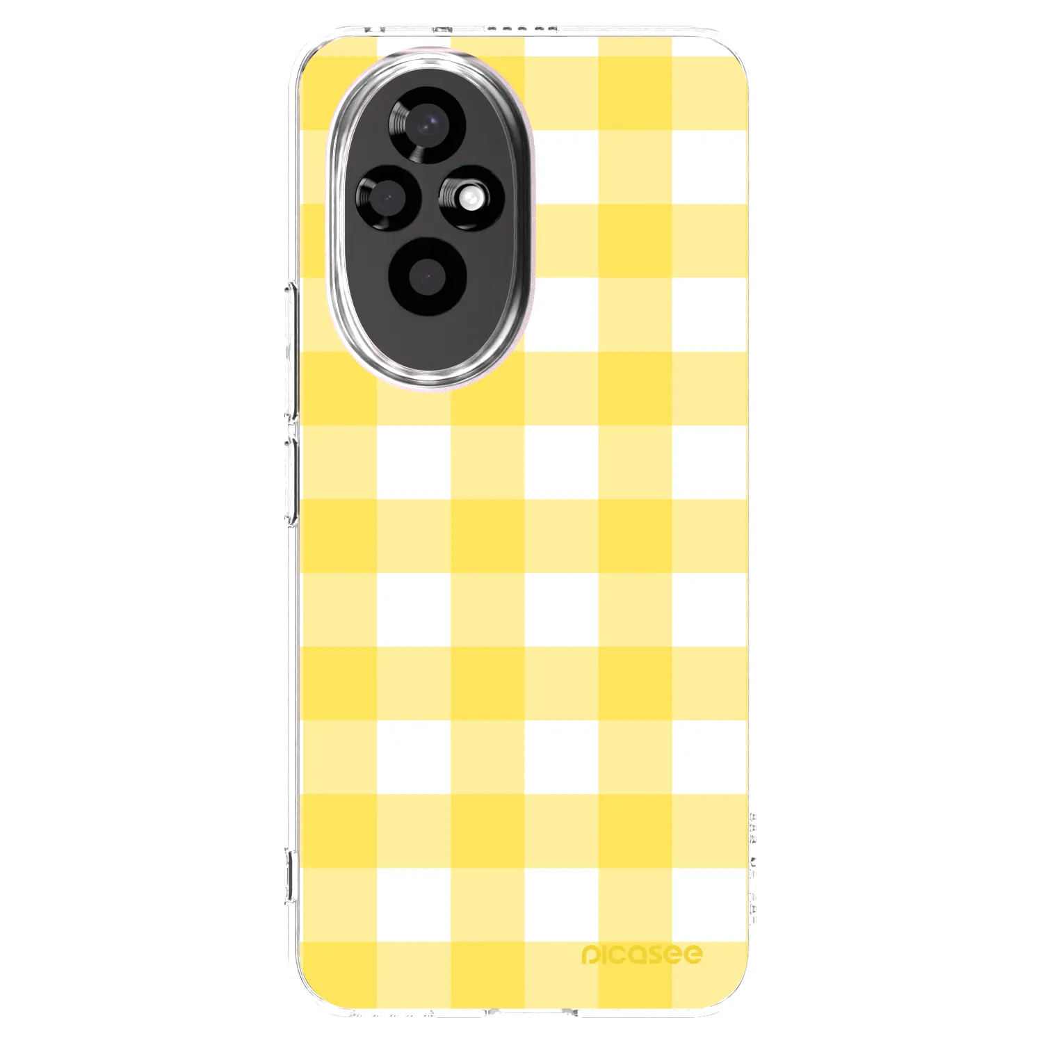 Picasee átlátszó szilikon tok az alábbi mobiltelefonokra Honor 200 5G - Gride lemon