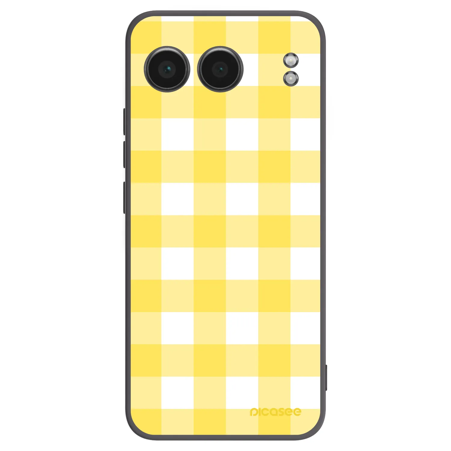 Picasee fekete szilikon tok az alábbi mobiltelefonokra OnePlus Nord 4 - Gride lemon