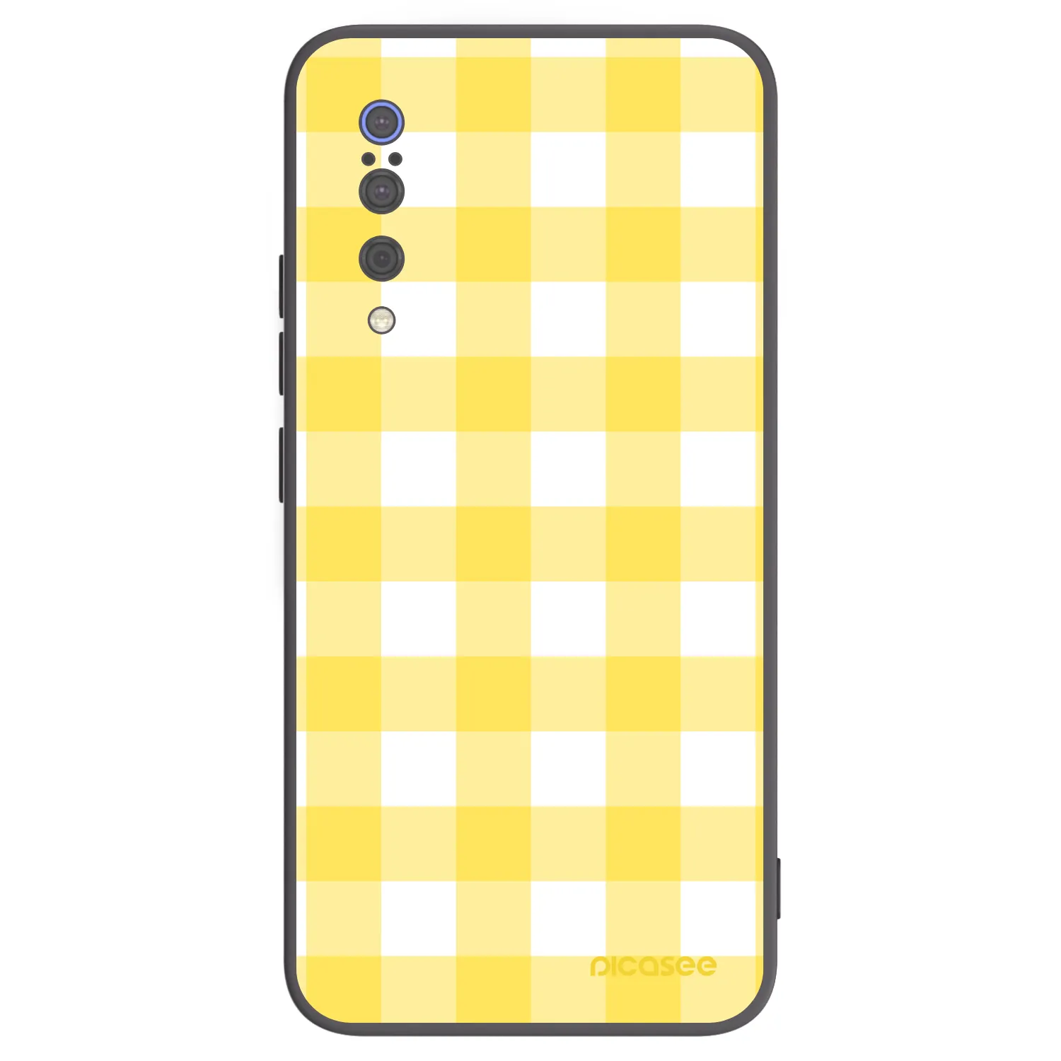 Picasee fekete szilikon tok az alábbi mobiltelefonokra Xiaomi Mi 9 - Gride lemon