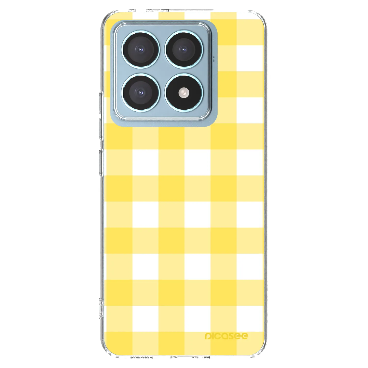 Picasee átlátszó szilikon tok az alábbi mobiltelefonokra Xiaomi 14T Pro - Gride lemon