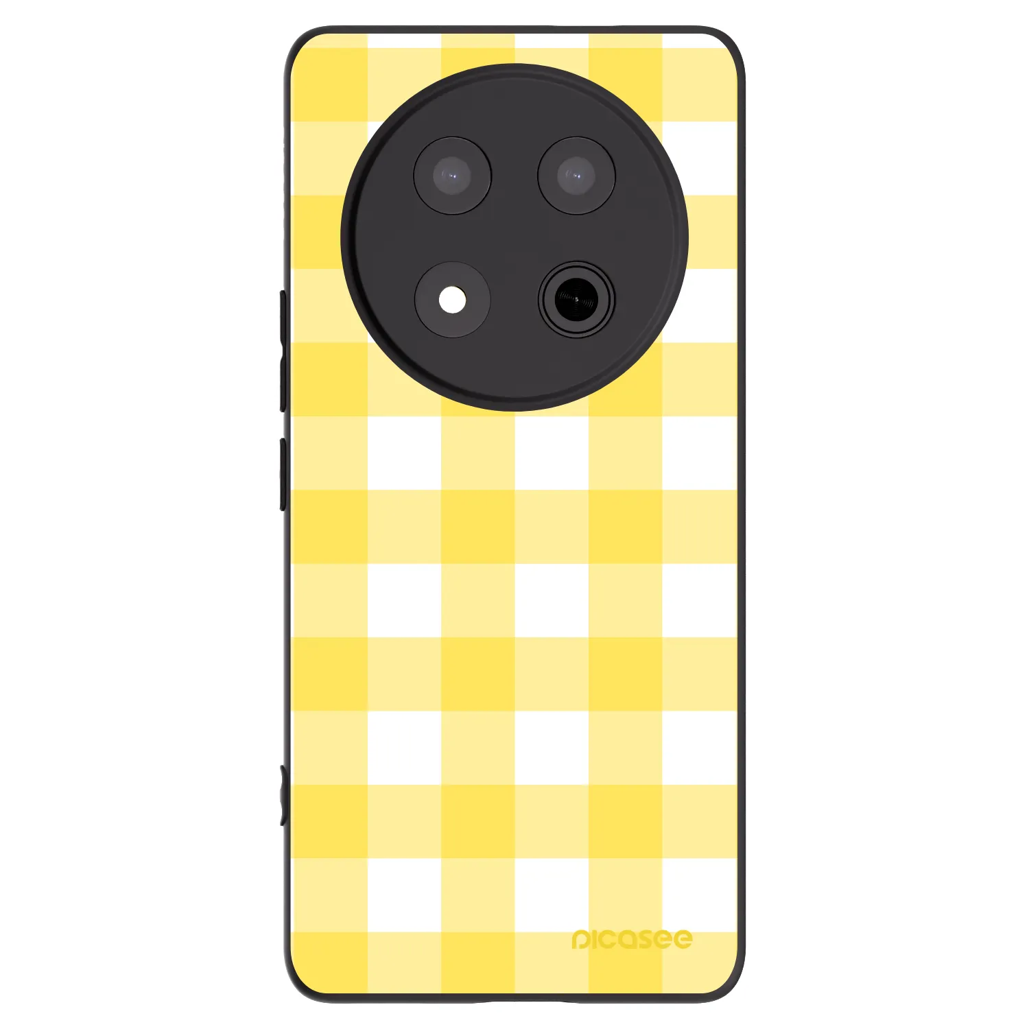 Picasee fekete szilikon tok az alábbi mobiltelefonokra Honor Magic7 Lite 5G - Gride lemon