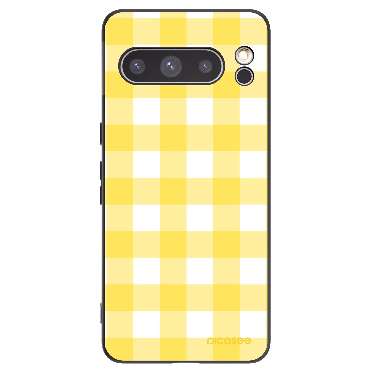 Picasee fekete szilikon tok az alábbi mobiltelefonokra Google Pixel 8 Pro - Gride lemon