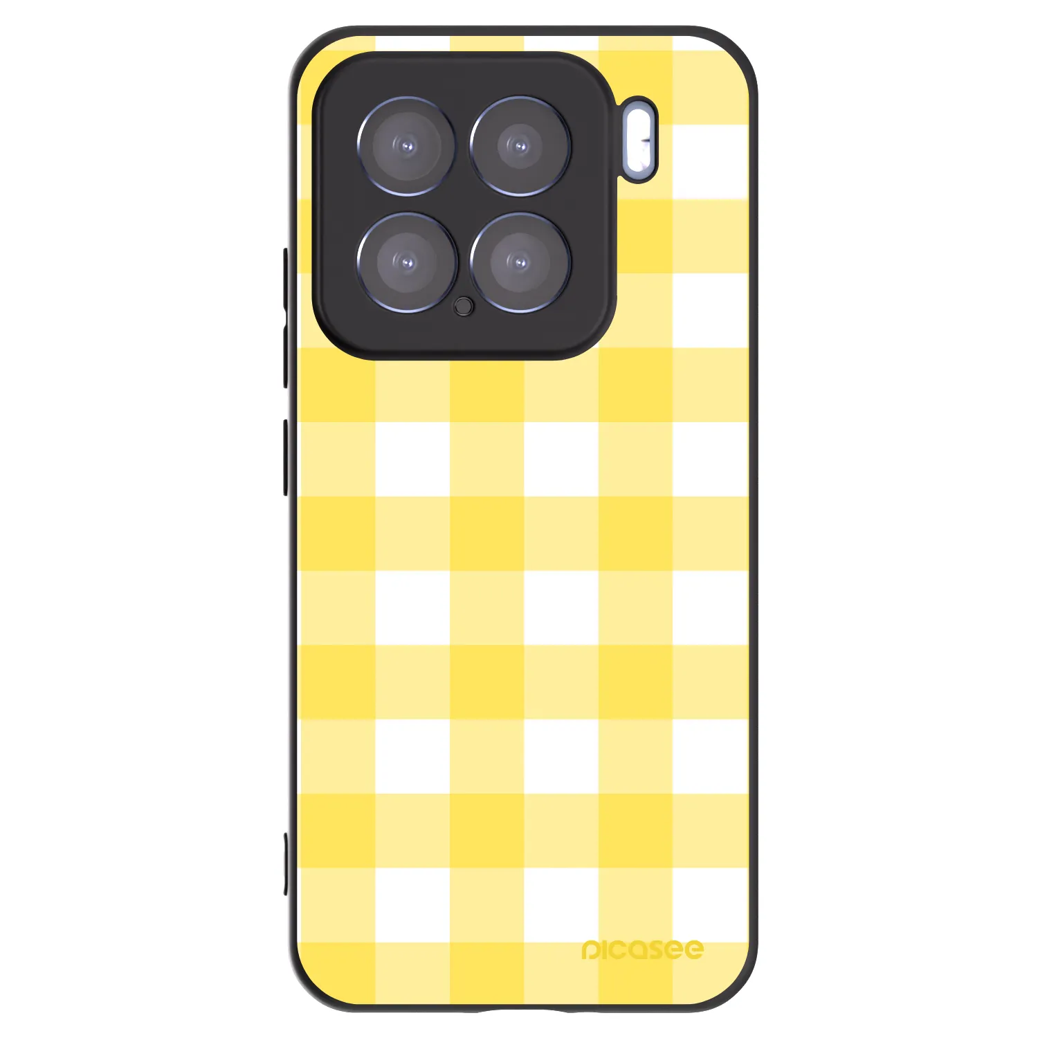 Picasee fekete szilikon tok az alábbi mobiltelefonokra Xiaomi 15 - Gride lemon