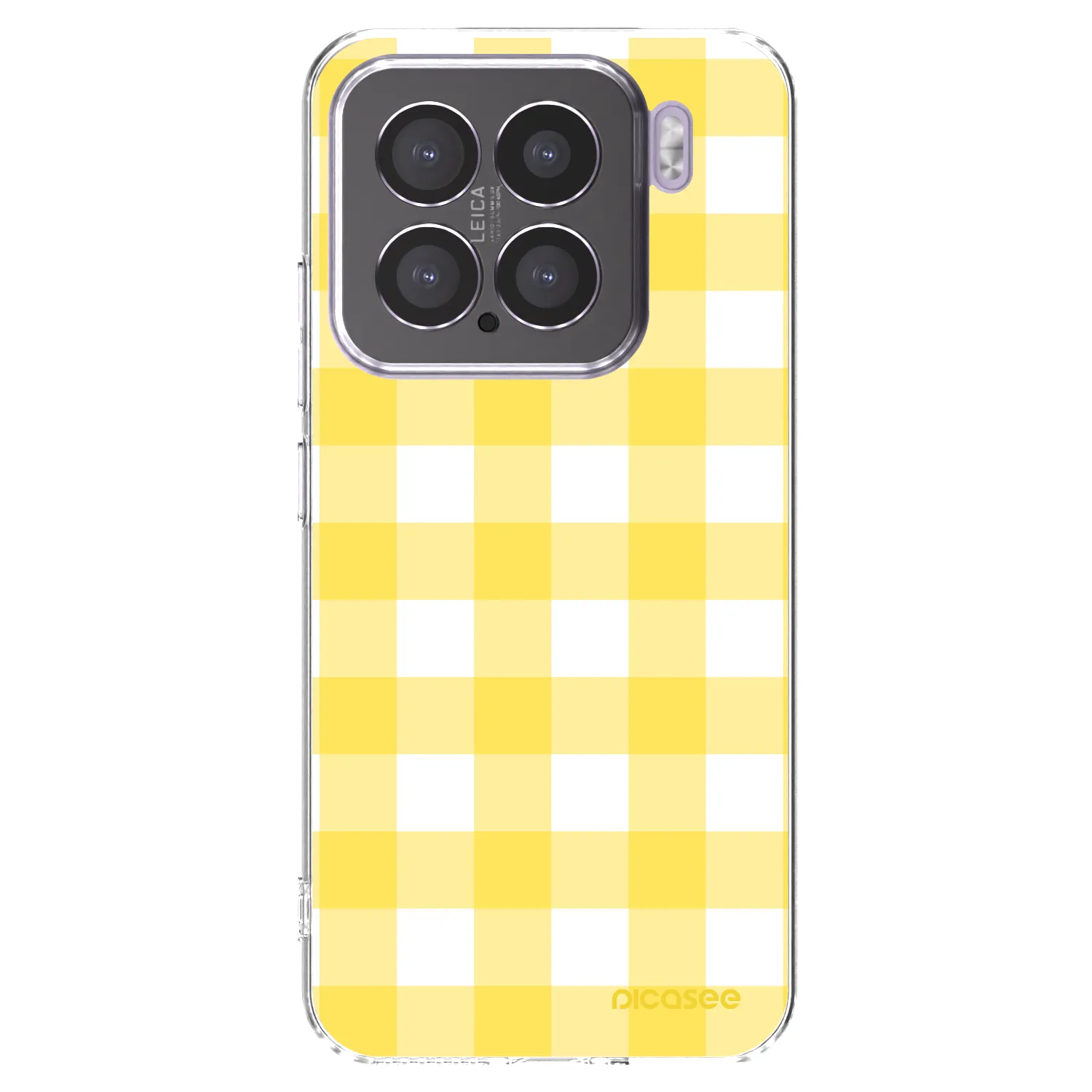 Picasee átlátszó szilikon tok az alábbi mobiltelefonokra Xiaomi 15 - Gride lemon