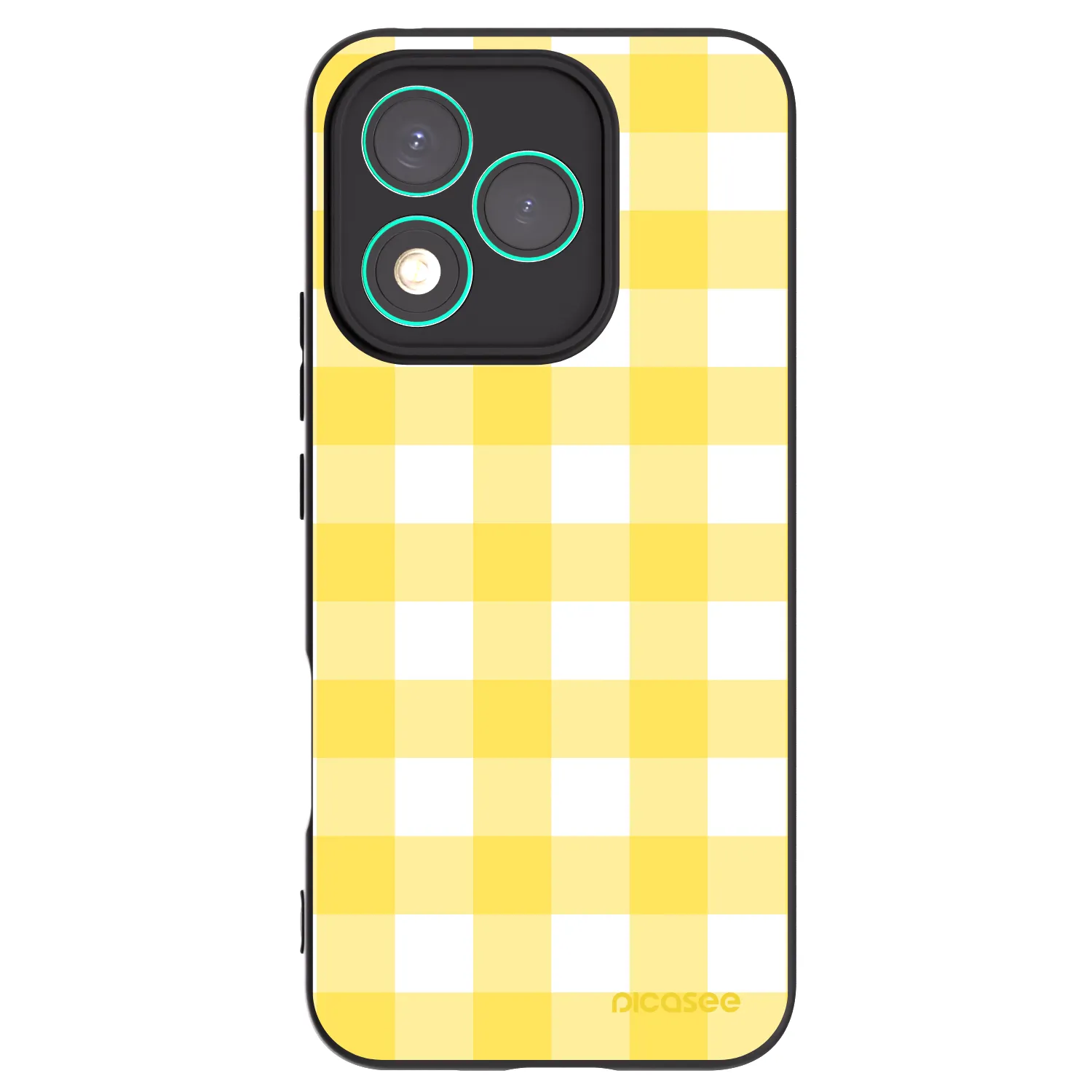 Picasee fekete szilikon tok az alábbi mobiltelefonokra Honor 400 Lite 5G - Gride lemon
