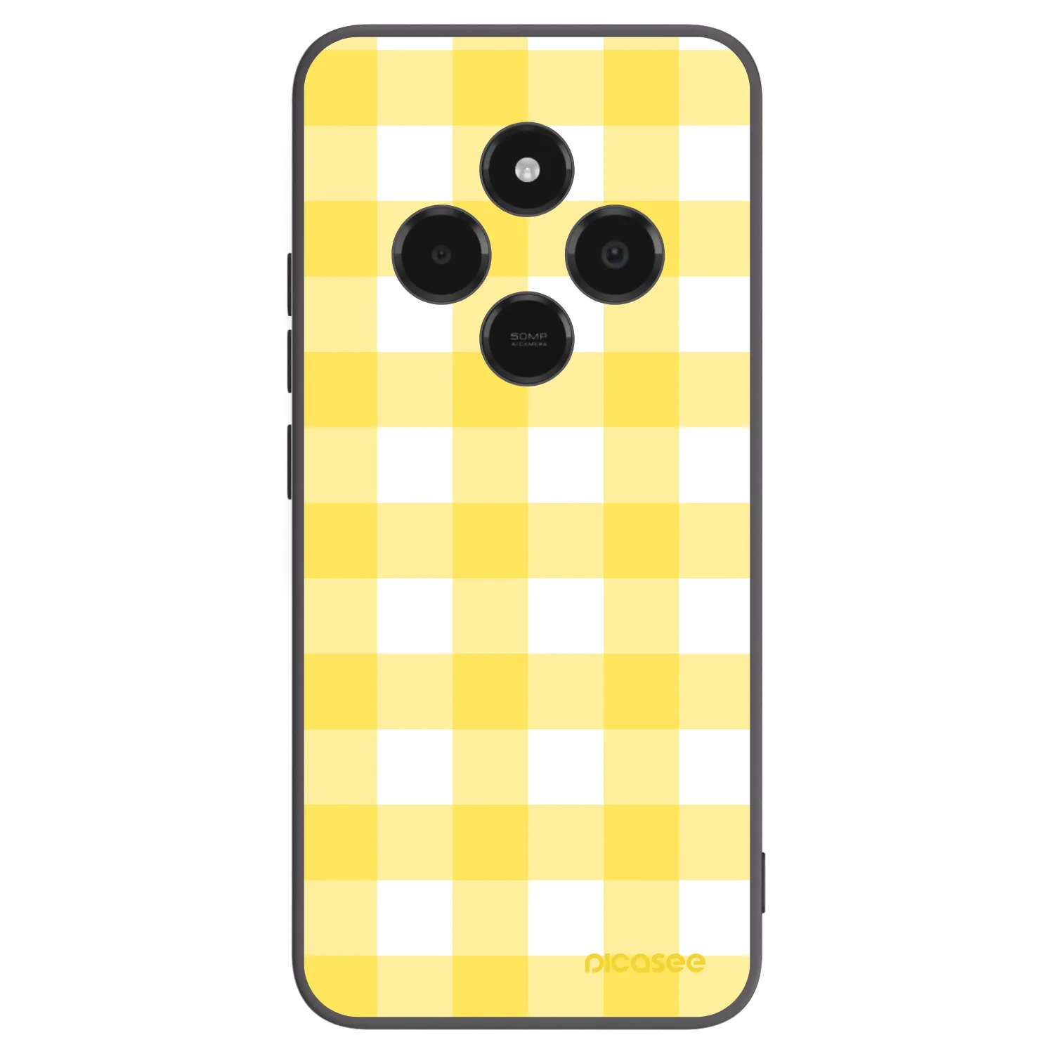 Picasee fekete szilikon tok az alábbi mobiltelefonokra Xiaomi Poco C75 - Gride lemon