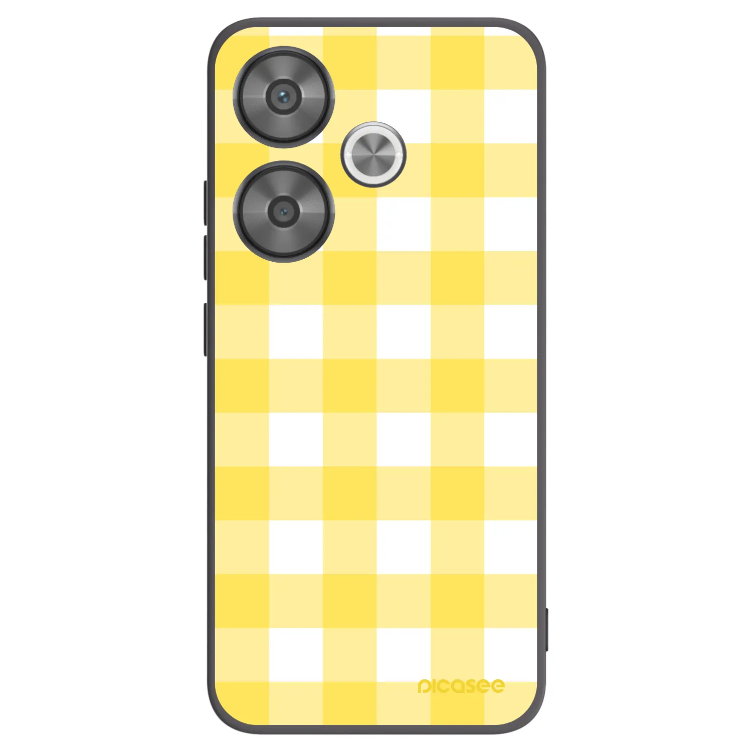 Picasee fekete szilikon tok az alábbi mobiltelefonokra Xiaomi Poco F6 - Gride lemon