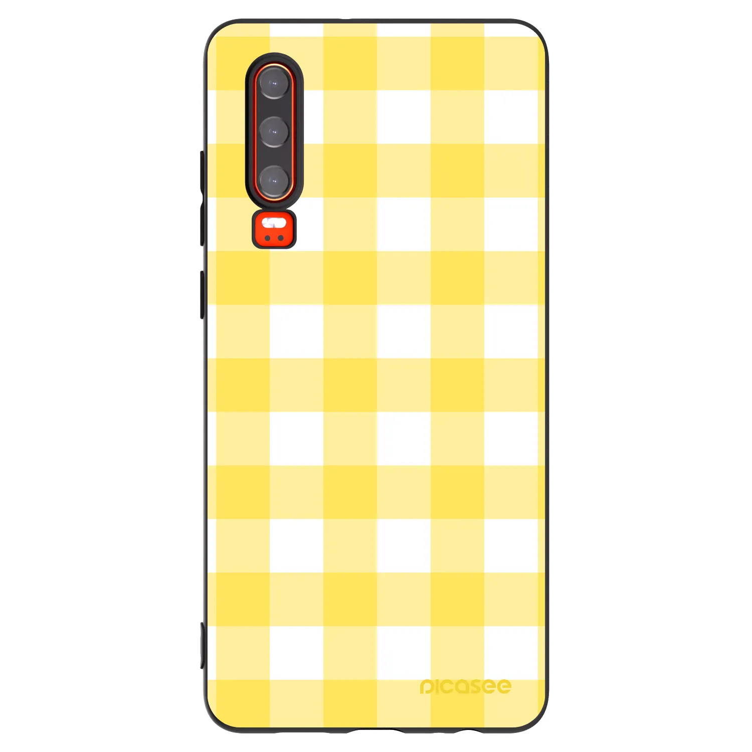 Picasee fekete szilikon tok az alábbi mobiltelefonokra Huawei P30 - Gride lemon