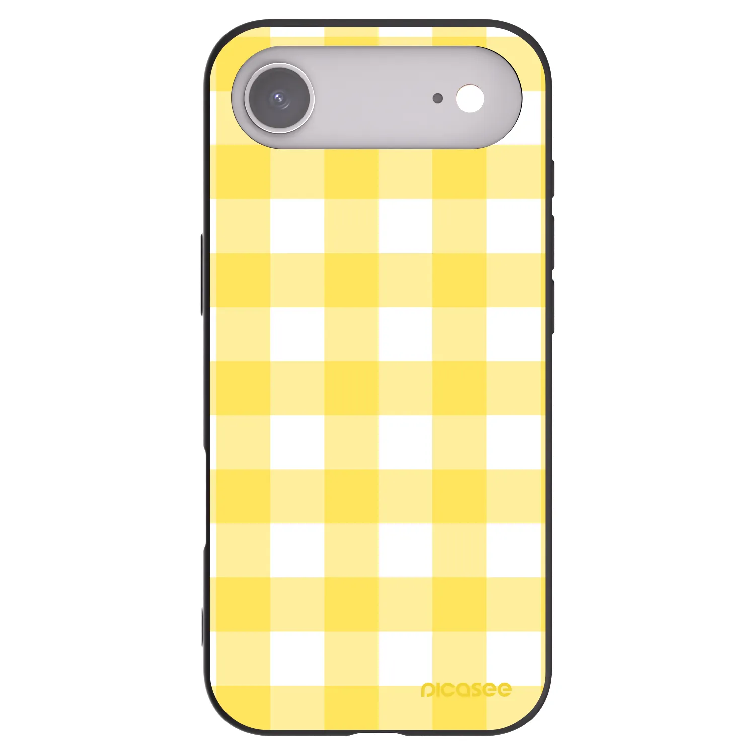 Picasee fekete szilikon tok az alábbi mobiltelefonokra Apple iPhone Air - Gride lemon