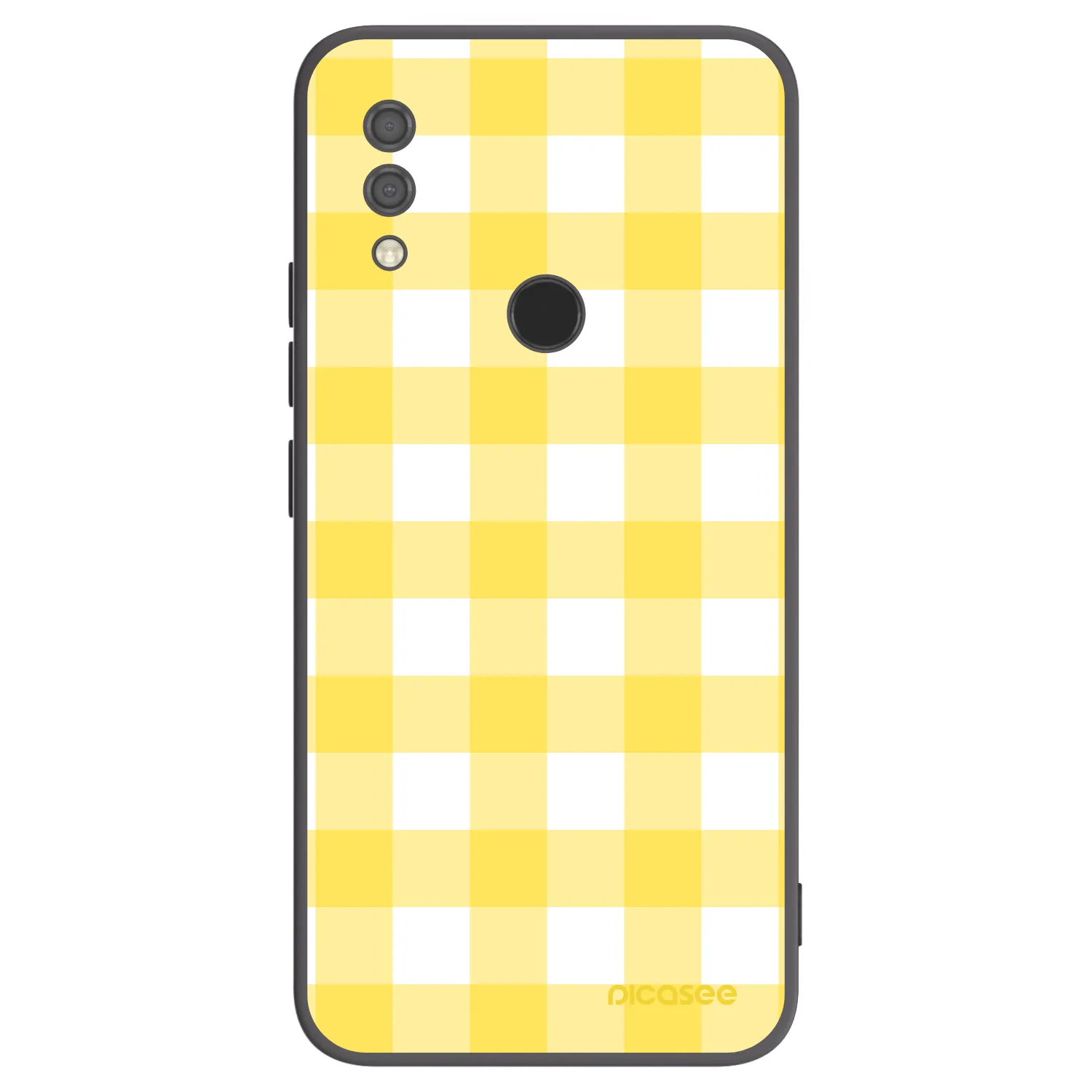 Picasee fekete szilikon tok az alábbi mobiltelefonokra Xiaomi Redmi 7 - Gride lemon