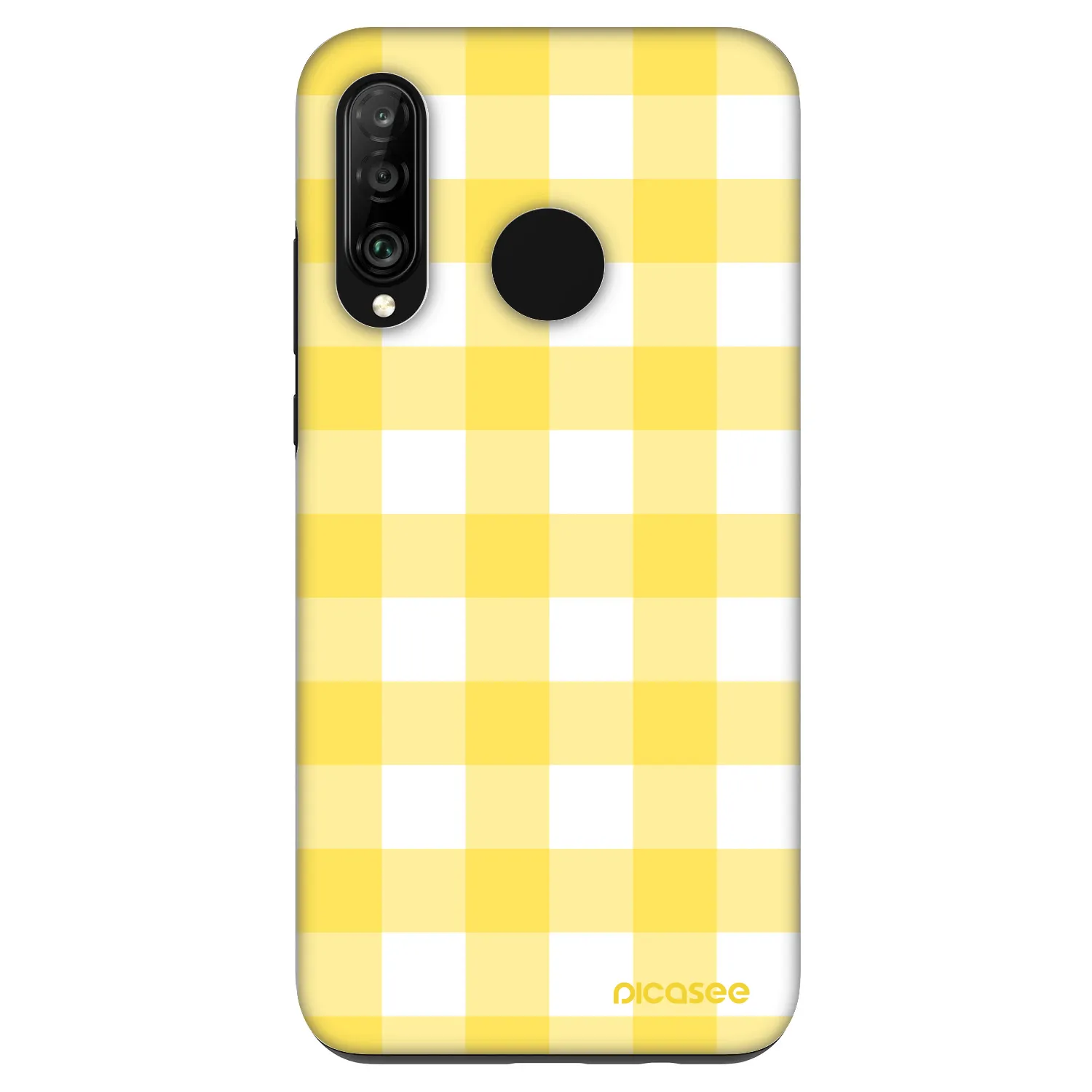 Picasee Fashion Case Huawei P30 Lite - Gride lemon
