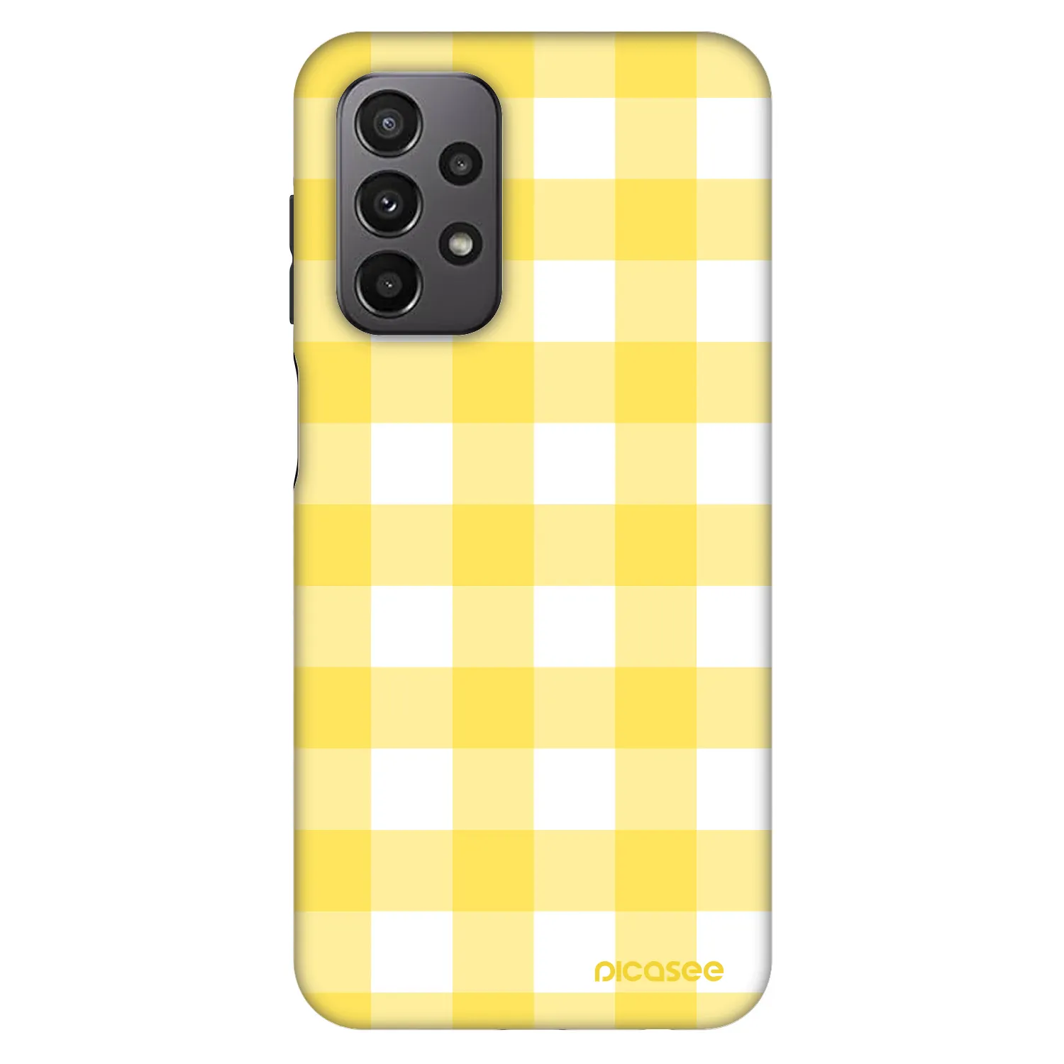 Picasee Fashion Case Samsung Galaxy A23 A235F 4G - Gride lemon