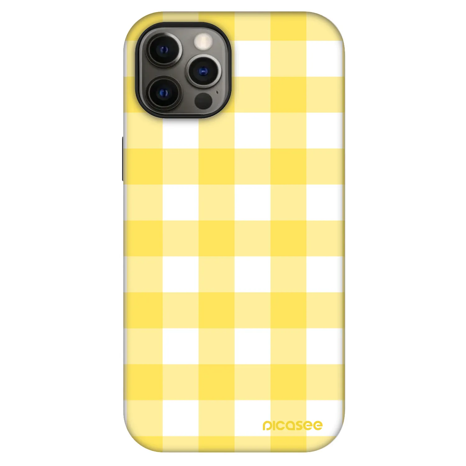 Picasee Fashion Case MagSafe Apple iPhone 12 - Gride lemon