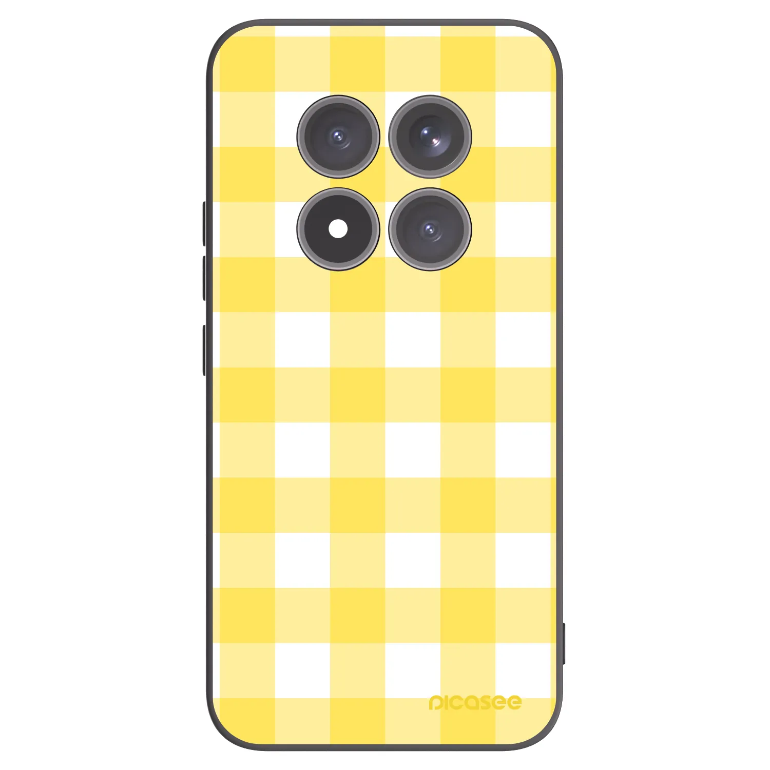 Picasee fekete szilikon tok az alábbi mobiltelefonokra Xiaomi Redmi Note 15 Pro+ - Gride lemon