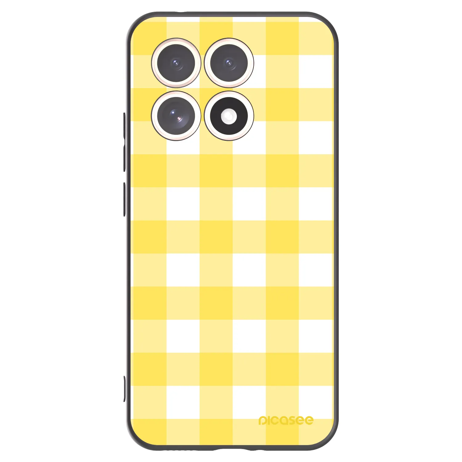 Picasee fekete szilikon tok az alábbi mobiltelefonokra Xiaomi 15T - Gride lemon
