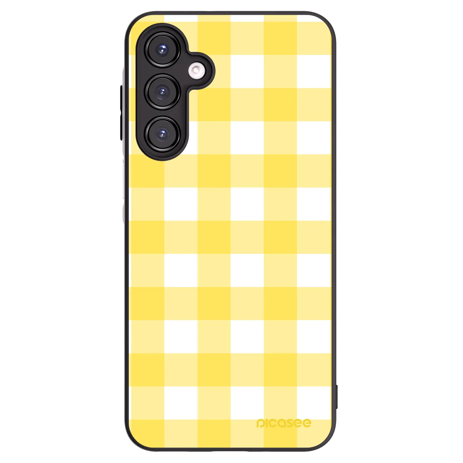 Picasee fekete szilikon tok az alábbi mobiltelefonokra Samsung Galaxy A16 4G - Gride lemon