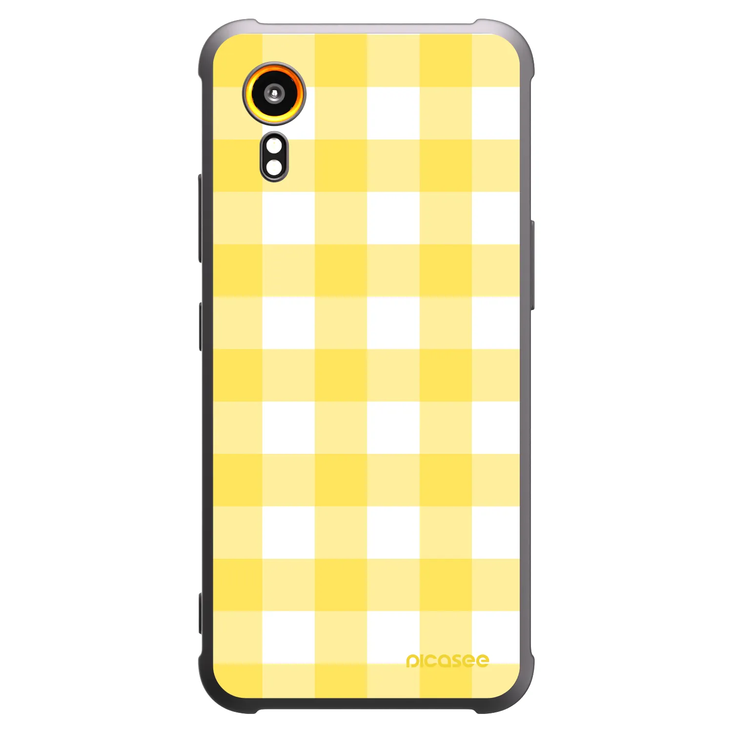Picasee fekete szilikon tok az alábbi mobiltelefonokra Samsung Galaxy XCover 7 - Gride lemon
