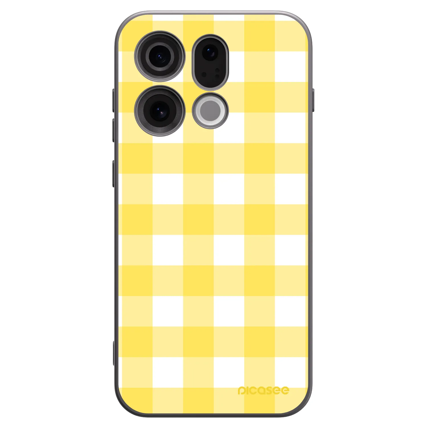 Picasee fekete szilikon tok az alábbi mobiltelefonokra OPPO Find X9 - Gride lemon