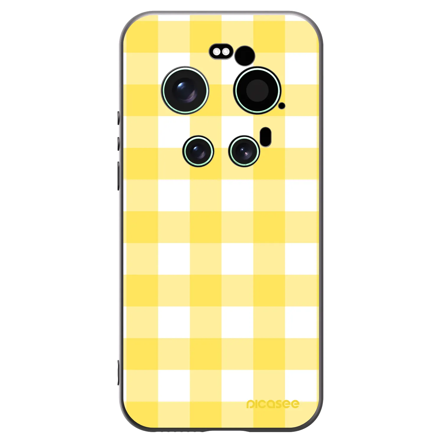 Picasee fekete szilikon tok az alábbi mobiltelefonokra Xiaomi 17 Ultra - Gride lemon