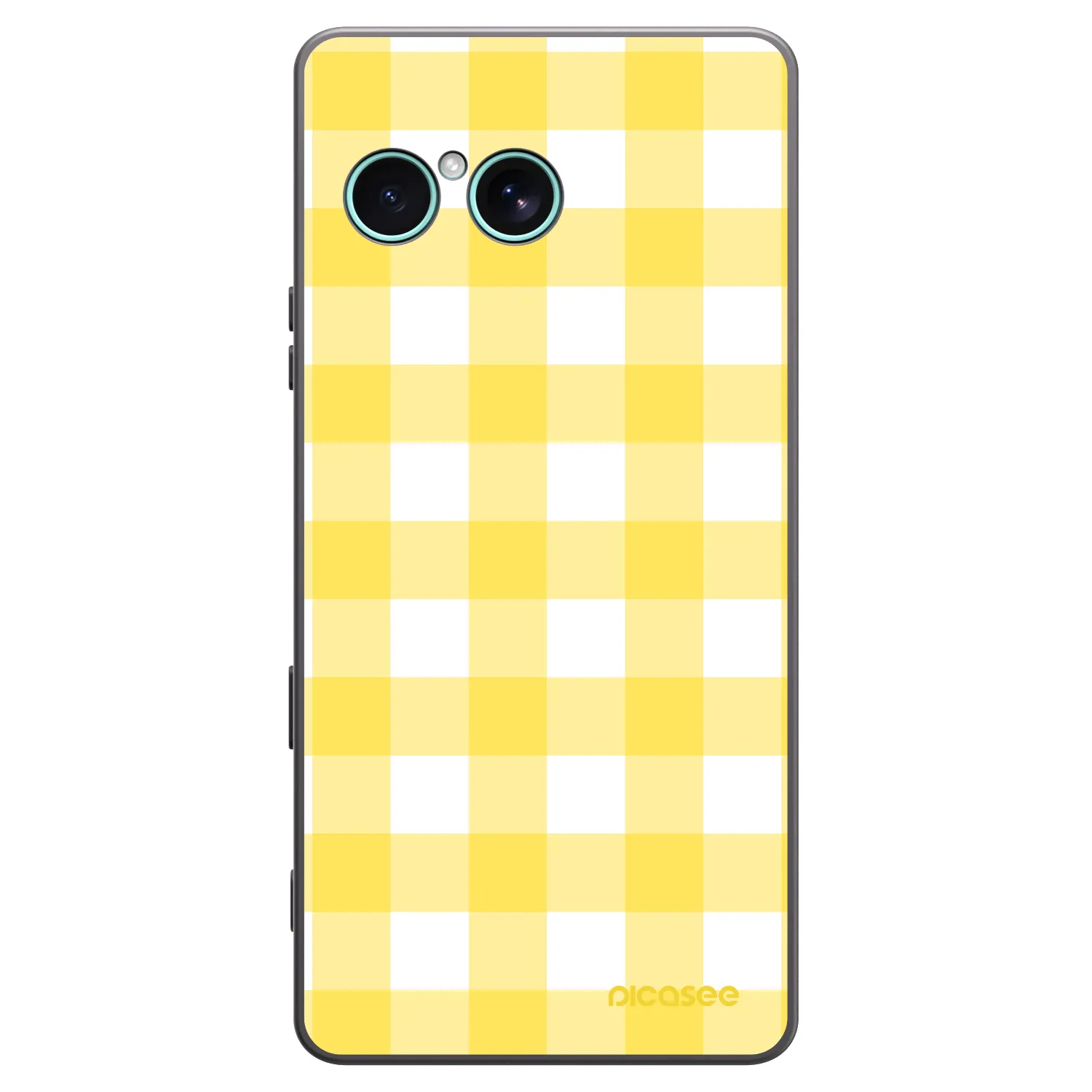 Picasee fekete szilikon tok az alábbi mobiltelefonokra Sony Xperia 10 VII - Gride lemon
