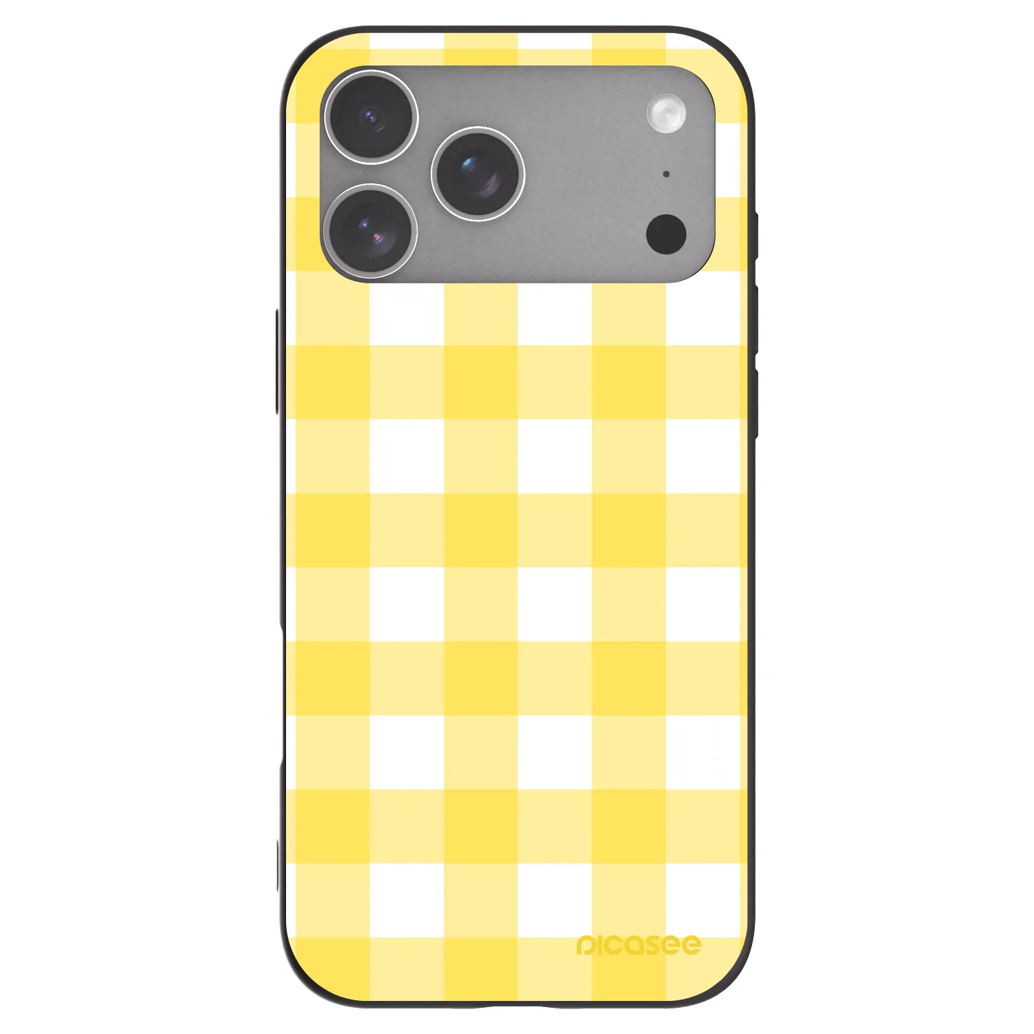 Picasee fekete szilikon tok az alábbi mobiltelefonokra Apple iPhone 18 Pro Max - Gride lemon