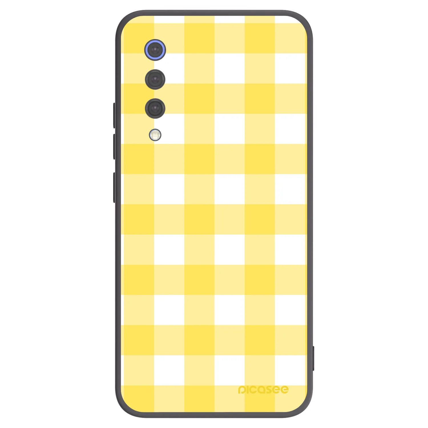 Picasee fekete szilikon tok az alábbi mobiltelefonokra Xiaomi Mi 9 SE - Gride lemon