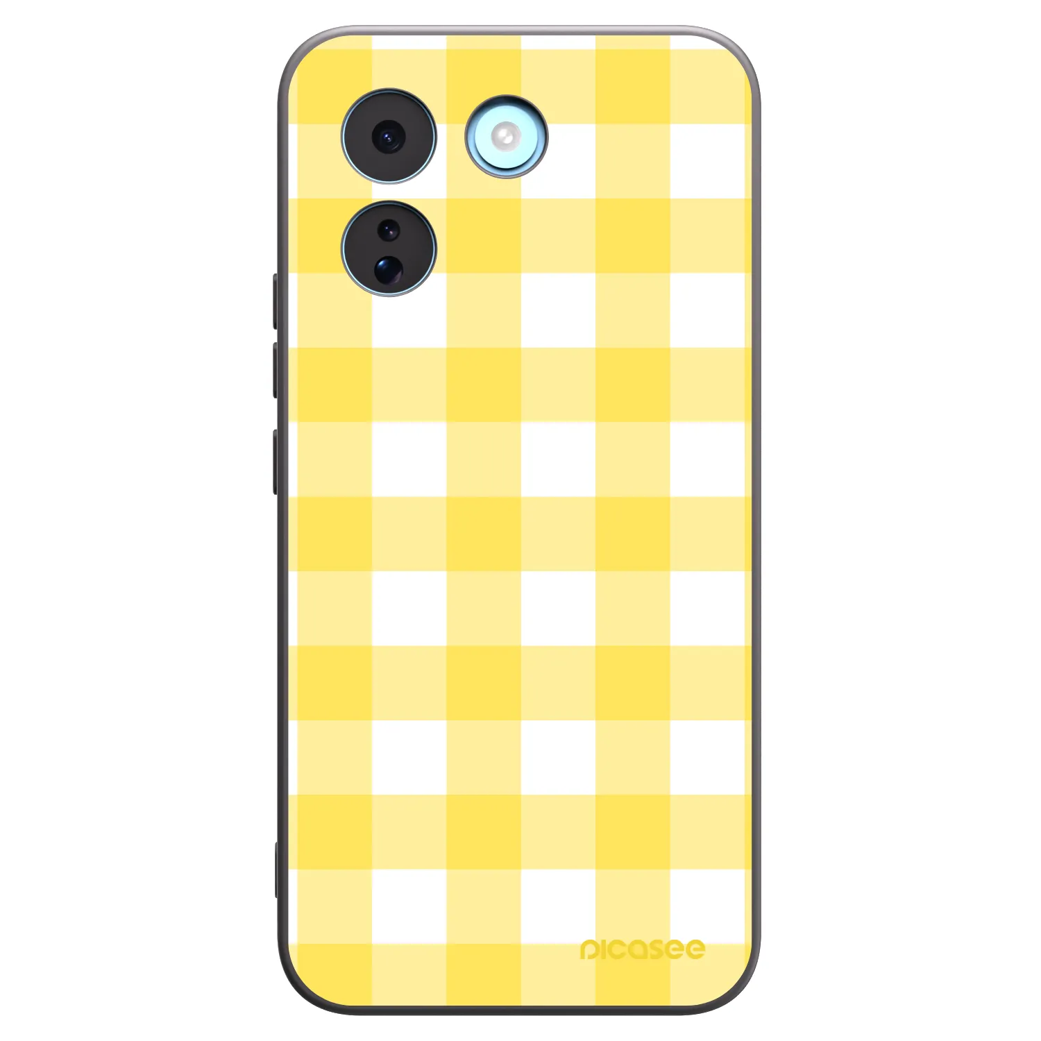 Picasee fekete szilikon tok az alábbi mobiltelefonokra Xiaomi Redmi Note 17 Pro MAX 5G - Gride lemon
