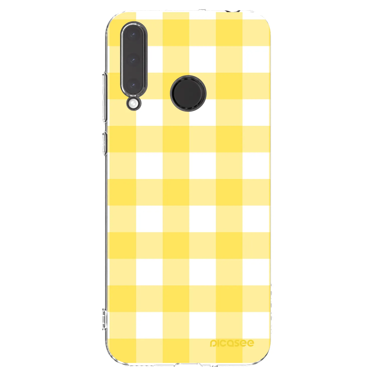 Picasee átlátszó szilikon tok az alábbi mobiltelefonokra Honor 20 Lite - Gride lemon