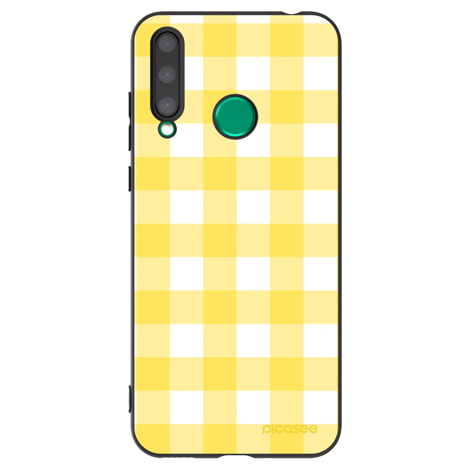 Picasee fekete szilikon tok az alábbi mobiltelefonokra Honor 20 Lite - Gride lemon