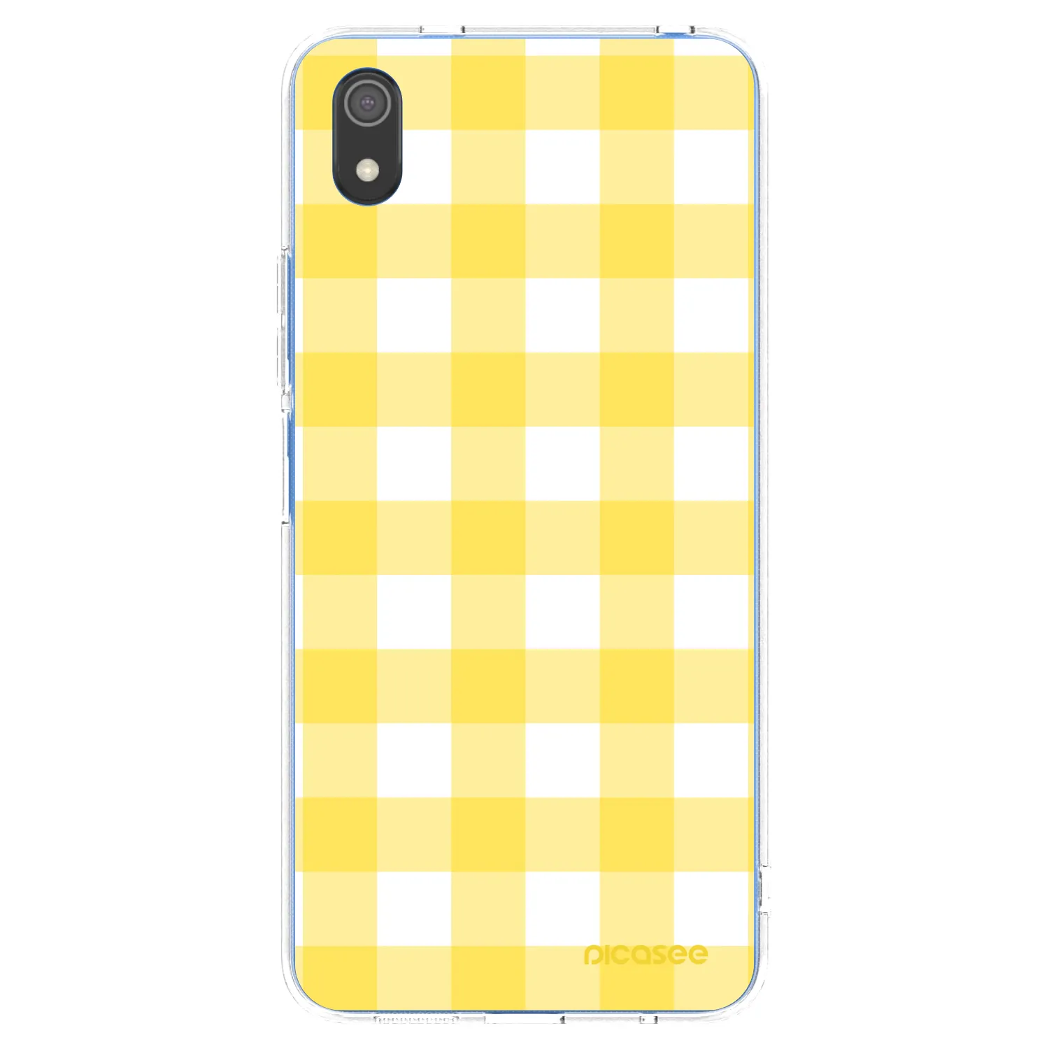 Picasee átlátszó szilikon tok az alábbi mobiltelefonokra Xiaomi Redmi 7A - Gride lemon
