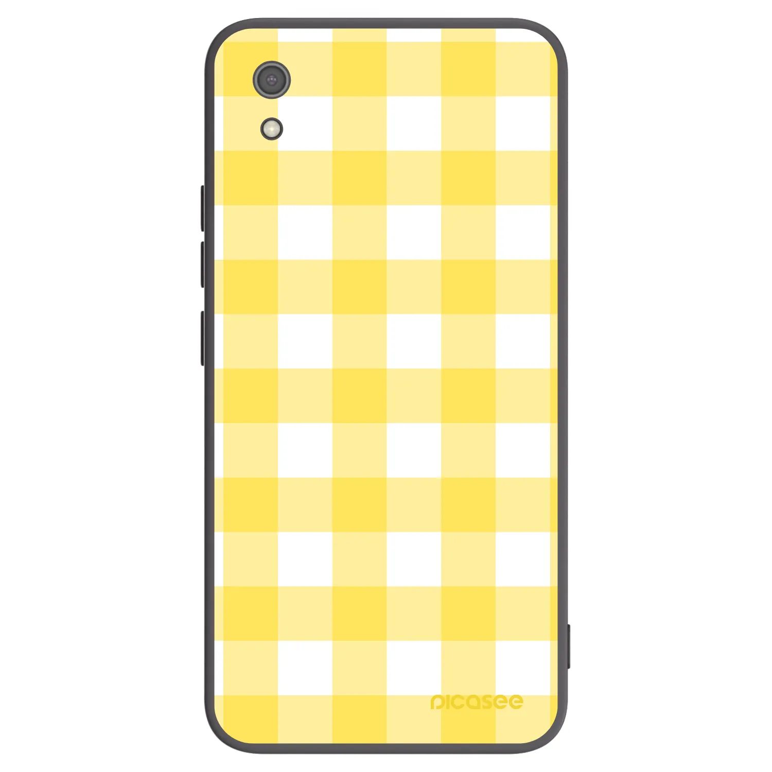 Picasee fekete szilikon tok az alábbi mobiltelefonokra Xiaomi Redmi 7A - Gride lemon
