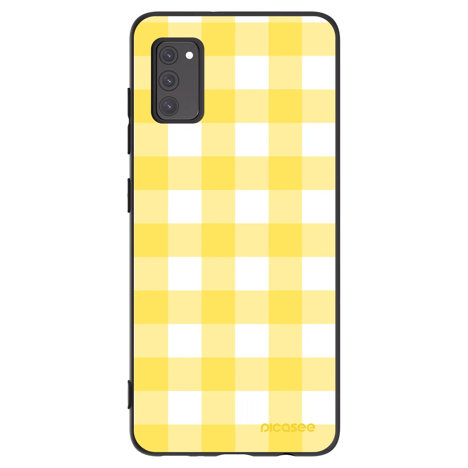 Picasee fekete szilikon tok az alábbi mobiltelefonokra Samsung Galaxy A41 A415F - Gride lemon