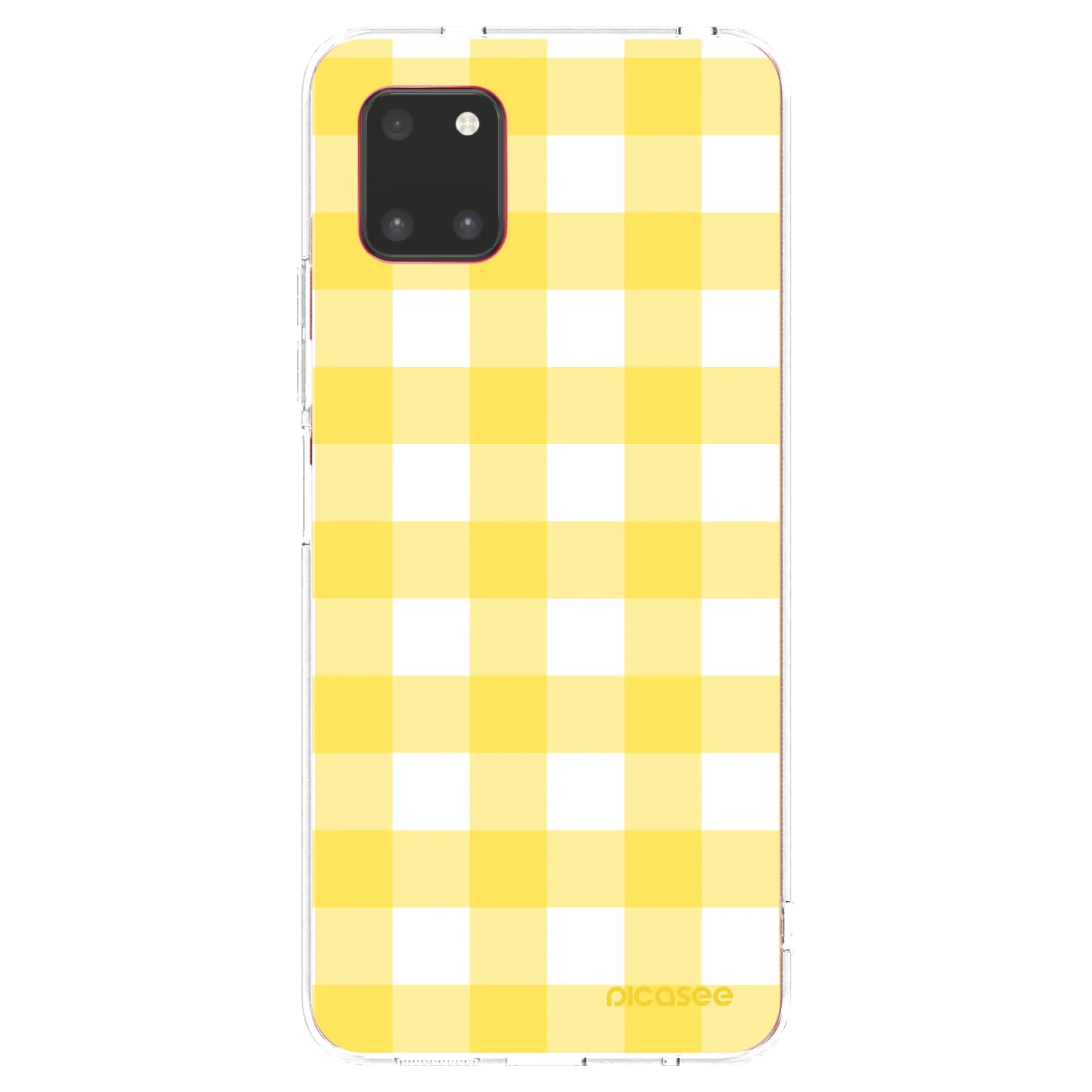 Picasee átlátszó szilikon tok az alábbi mobiltelefonokra Samsung Galaxy Note 10 Lite N770F - Gride lemon