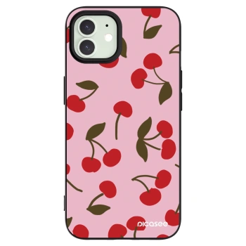 Picasee fekete szilikon tok az alábbi mobiltelefonokra Apple iPhone 12 Pro - Cherry