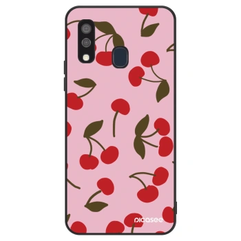 Szilikon tok erre a típusra Samsung Galaxy A40 A405F - Cherry