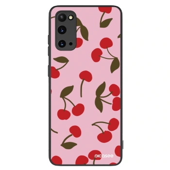 Szilikon tok erre a típusra Samsung Galaxy S20 G980F - Cherry