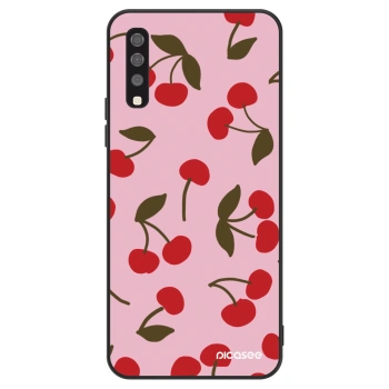 Szilikon tok erre a típusra Samsung Galaxy A70 A705F - Cherry