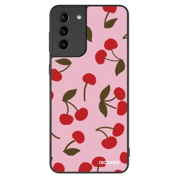 Szilikon tok erre a típusra Samsung Galaxy S21+ 5G G996F - Cherry