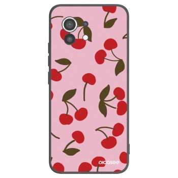 Picasee fekete szilikon tok az alábbi mobiltelefonokra Xiaomi Mi 11 - Cherry